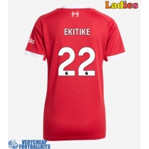 Liverpool Hugo Ekitike #22 Replica Home Shirt Ladies 2025-26 Short Sleeve
